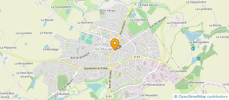 localisation de l'entreprise DU RIRE AUX LARMES à SEVREMOINE