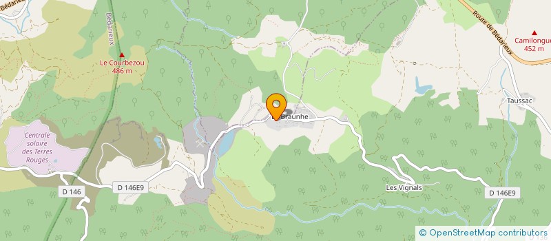 localisation de l'entreprise DU RIVIERALE  PEZENES-LES-MINES