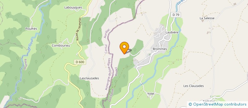 localisation de l'entreprise DU ROC DES CLAUZADES à MUR-DE-BARREZ