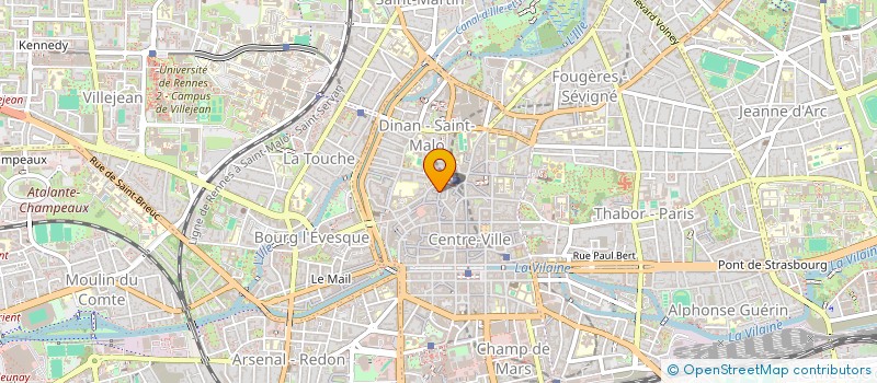 localisation de l'entreprise DU ROC SARL  RENNES