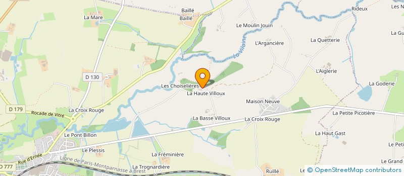 localisation de l'entreprise DU ROCHER à TAILLIS
