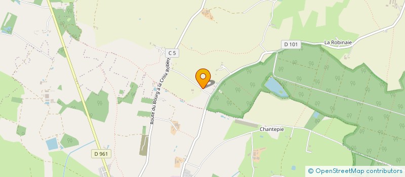 localisation de l'entreprise DU ROEUVRE à CHAMBELLAY