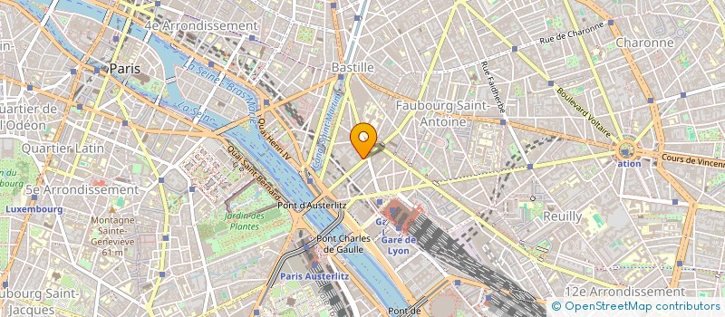 localisation de l'entreprise DU ROI RENE  PARIS