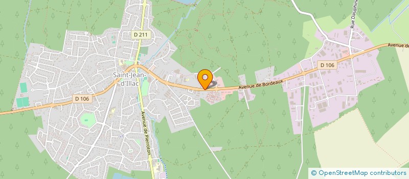 localisation de l'entreprise DU ROITELET  SAINT-JEAN-D'ILLAC