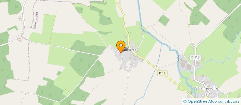 localisation de l'entreprise DU ROME à SOMMEVOIRE