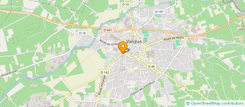 localisation de l'entreprise DU ROND POINT à VALREAS