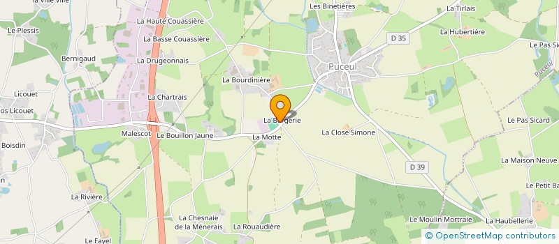 localisation de l'entreprise DU ROND-POINT à LES TOUCHES
