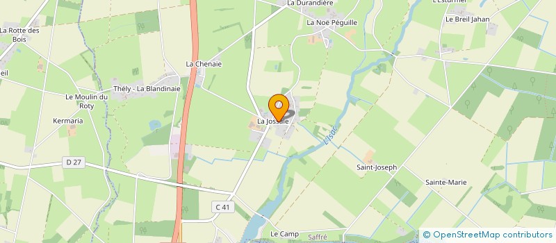 localisation de l'entreprise DU ROTY à SAFFRE