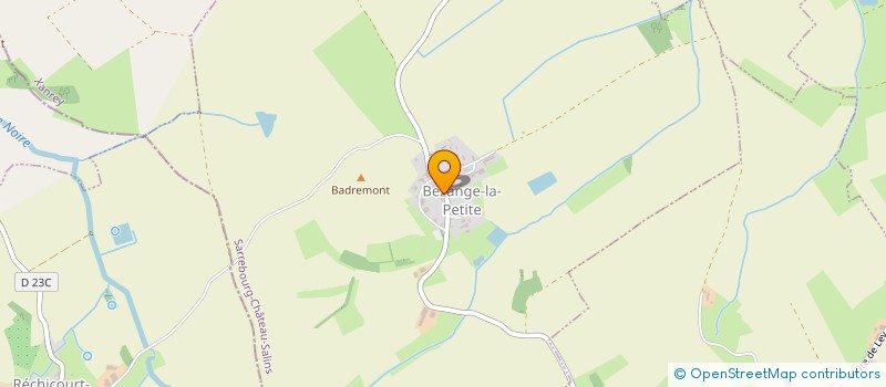 localisation de l'entreprise DU ROUET  BEZANGE-LA-PETITE