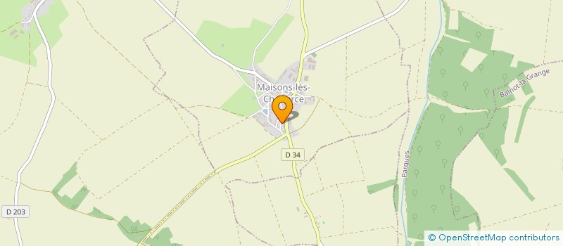 localisation de l'entreprise DU RUISSEAU  MAISONS-LES-CHAOURCE