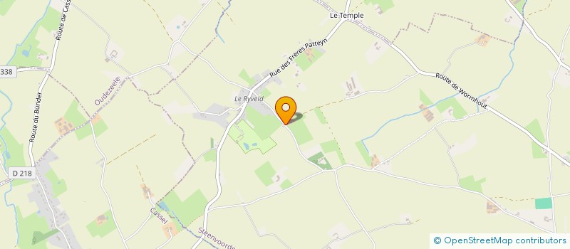 localisation de l'entreprise DU RYVELD  STEENVOORDE