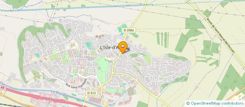 localisation de l'entreprise DU S'KIFF AU SOMMET  L'ISLE-D'ABEAU