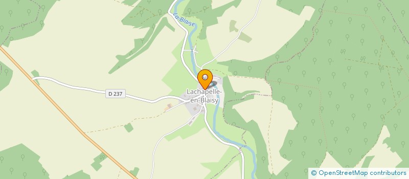 localisation de l'entreprise DU SABOTIER à LACHAPELLE-EN-BLAISY