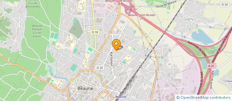 localisation de l'entreprise DU SAINT SYP à BEAUNE