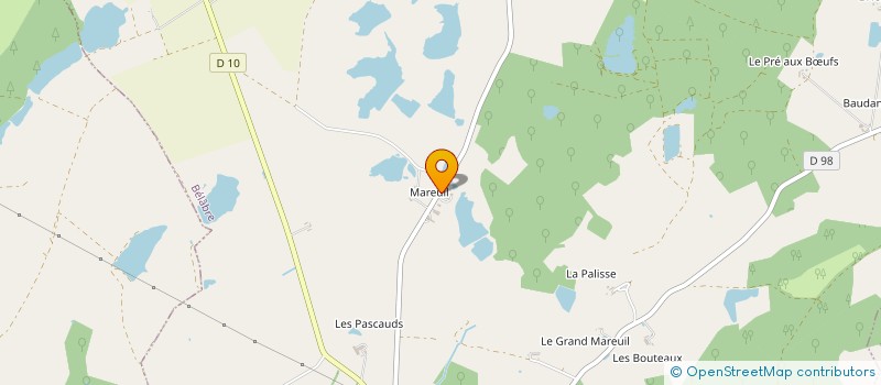 localisation de l'entreprise DU SAULE à BELABRE