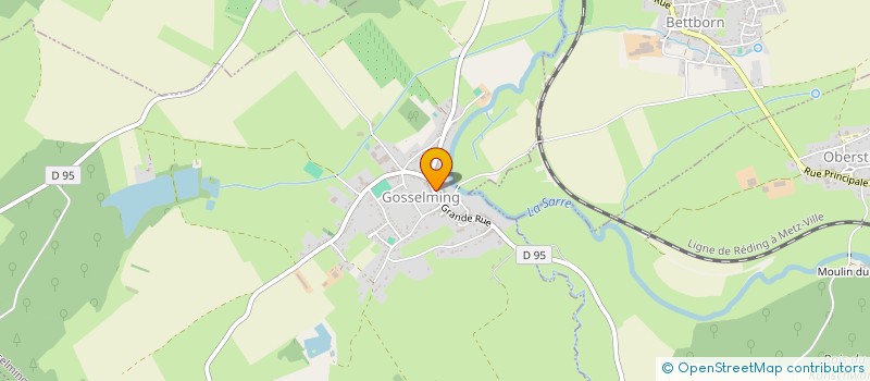 localisation de l'entreprise DU SAUVAGE  GOSSELMING