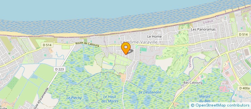 localisation de l'entreprise DU SEL ET DU SENS  VARAVILLE