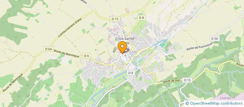 localisation de l'entreprise DU SENS, DES ARTS  VALENSOLE