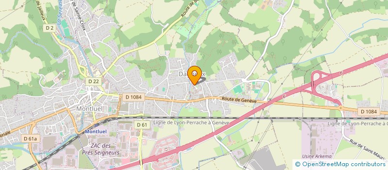 localisation de l'entreprise DU SEPEY à MONTLUEL