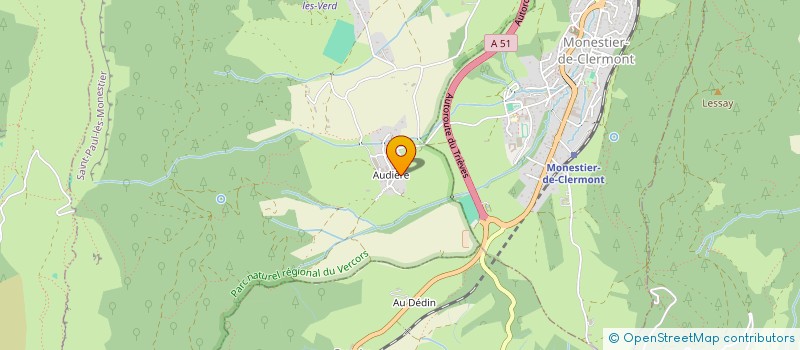 localisation de l'entreprise DU SERPATON  SAINT-PAUL-LES-MONESTIER