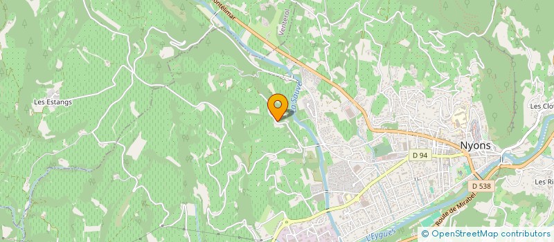 localisation de l'entreprise DU SERRE DE REYNIER à NYONS