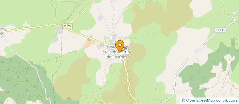 localisation de l'entreprise DU SERRELIS  SAINT FELIX DE L'HERAS