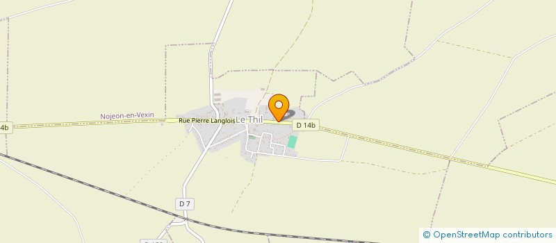 localisation de l'entreprise DU SILO A GRAIN  LE THIL