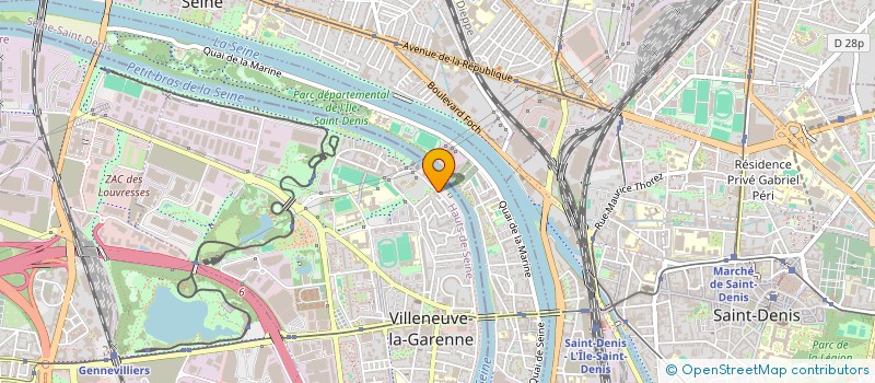 localisation de l'entreprise DU SOL AU PLAFOND à VILLENEUVE-LA-GARENNE