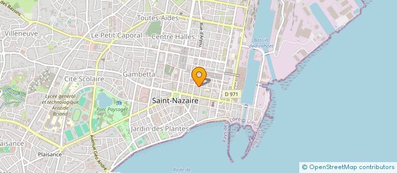 localisation de l'entreprise DU SOL AU PLAFOND  SAINT-NAZAIRE