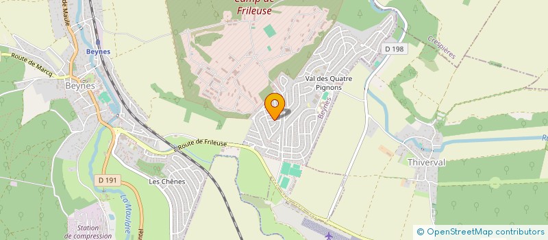 localisation de l'entreprise DU SOL JUSQU'AU PLAFOND à BEYNES