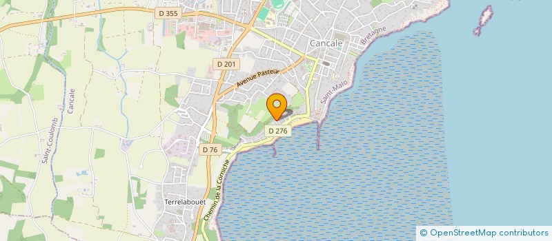 localisation de l'entreprise DU SOLEIL  CANCALE