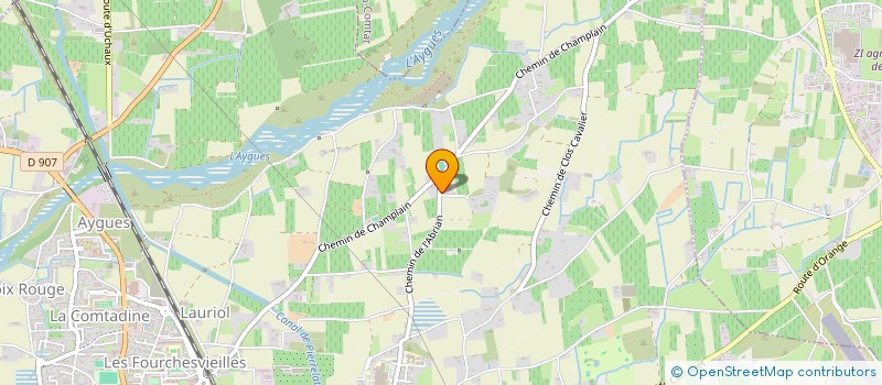 localisation de l'entreprise DU SOLEIL  ORANGE