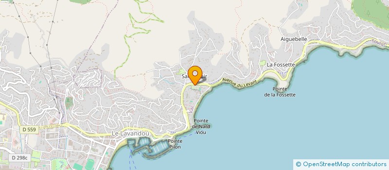 localisation de l'entreprise DU SOLEIL à LE LAVANDOU