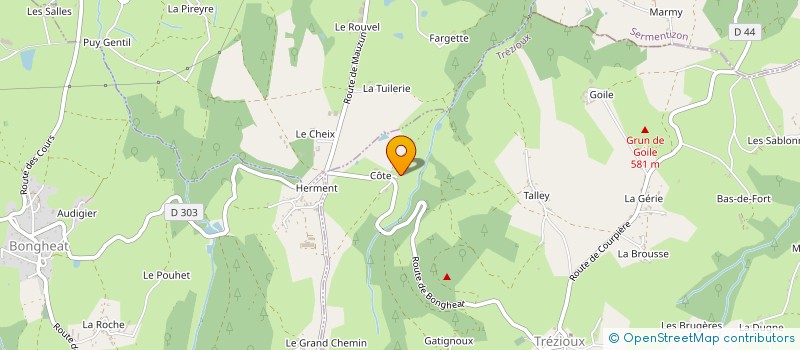 localisation de l'entreprise DU SOLEIL AU COURANT  DOMAIZE