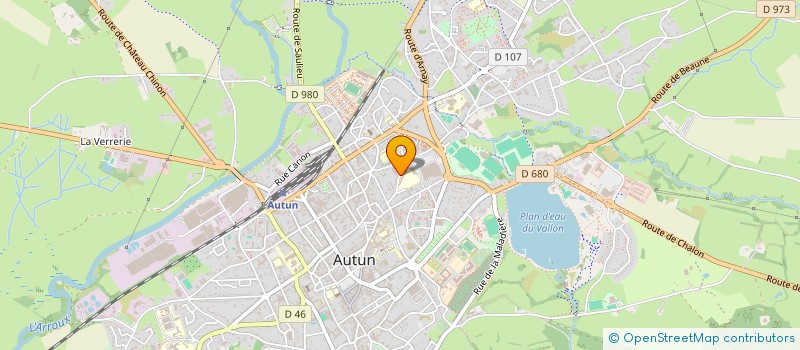 localisation de l'entreprise DU SOLEIL DANS LA VOIX à AUTUN