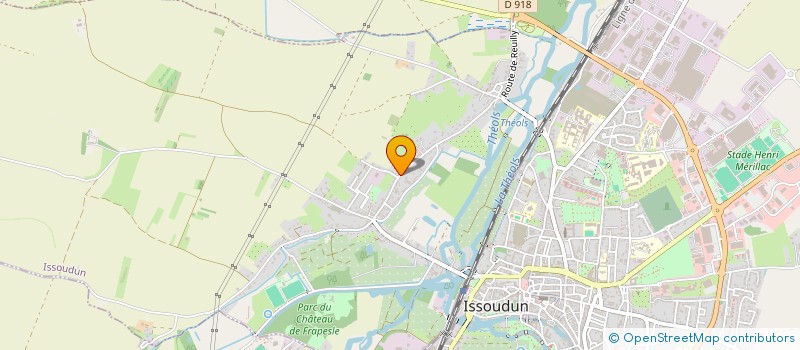 localisation de l'entreprise DU SOLEIL DANS MA VIE à ISSOUDUN