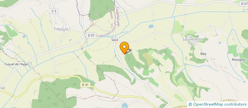 localisation de l'entreprise DU SOLEIL DANS VOS ASSIETTES  CAZES-MONDENARD