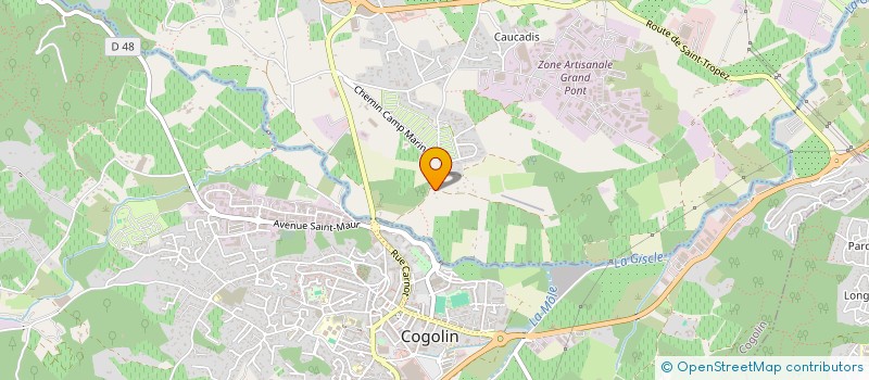 localisation de l'entreprise DU SOLEIL ET DU PIMENT à GRIMAUD