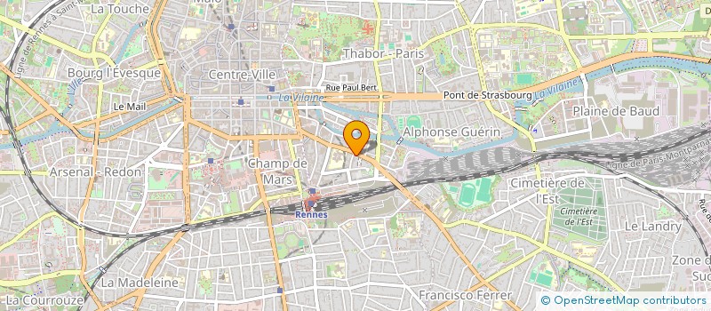 localisation de l'entreprise DU SOLEIL LEVANT, STE EN LIQUIDATION  RENNES