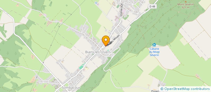 localisation de l'entreprise DU SON PLEIN LES YEUX à VAL D'USIERS