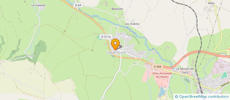 localisation de l'entreprise DU SOUC à SEVERAC D'AVEYRON