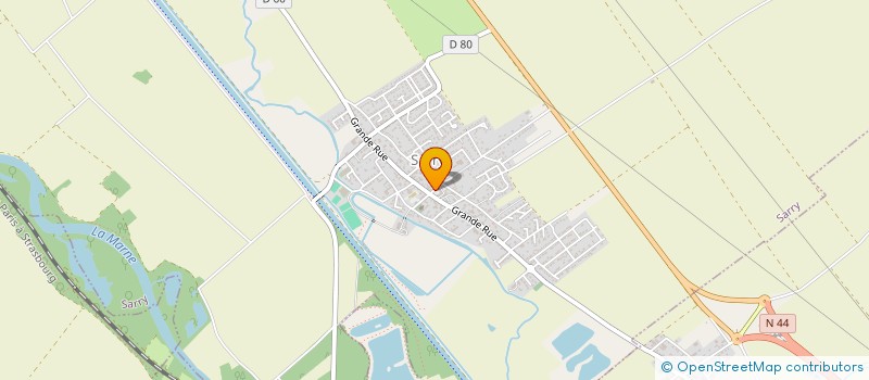 localisation de l'entreprise DU SOURIRE  SARRY