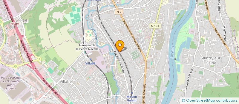 localisation de l'entreprise DU SPORT POUR TOUS à CORBEIL-ESSONNES