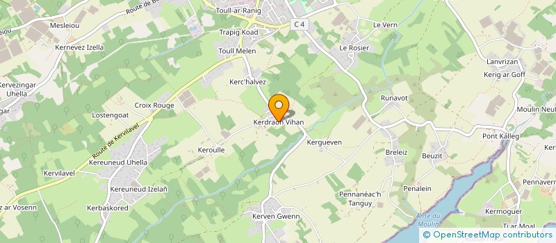 localisation de l'entreprise DU SPOUNTZ  PLOUGASTEL-DAOULAS