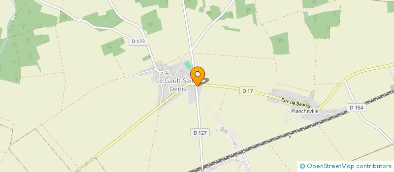 localisation de l'entreprise DU STETHO AU GATO à LE GAULT-SAINT-DENIS