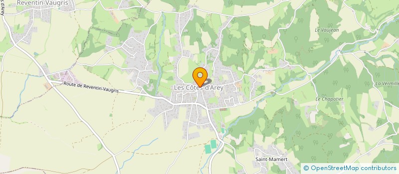 localisation de l'entreprise DU SUZON à LES COTES-D'AREY