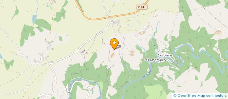 localisation de l'entreprise DU TANALIER  FLAVIN