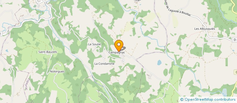 localisation de l'entreprise DU TANGO à ESPEYRAC