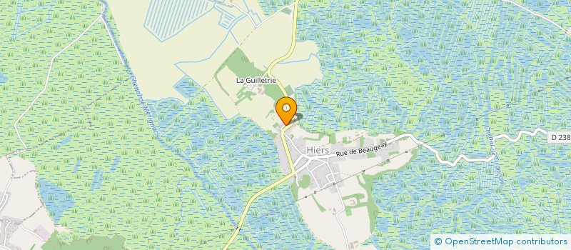 localisation de l'entreprise DU TAPIS VERT  MARENNES-HIERS-BROUAGE