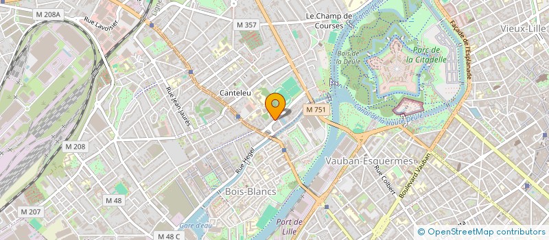 localisation de l'entreprise DU TAU à LAMBERSART